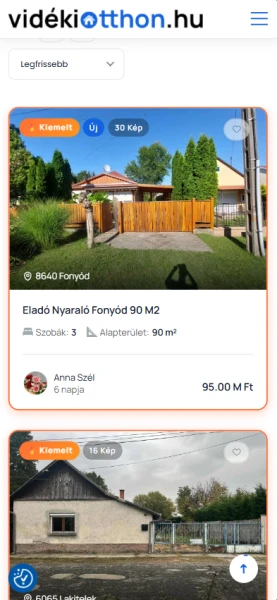 VidékiOtthon mobil
