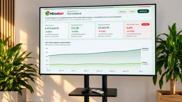 Claude Dashboard lépésről lépésre: élő kimutatás a céges adataidból