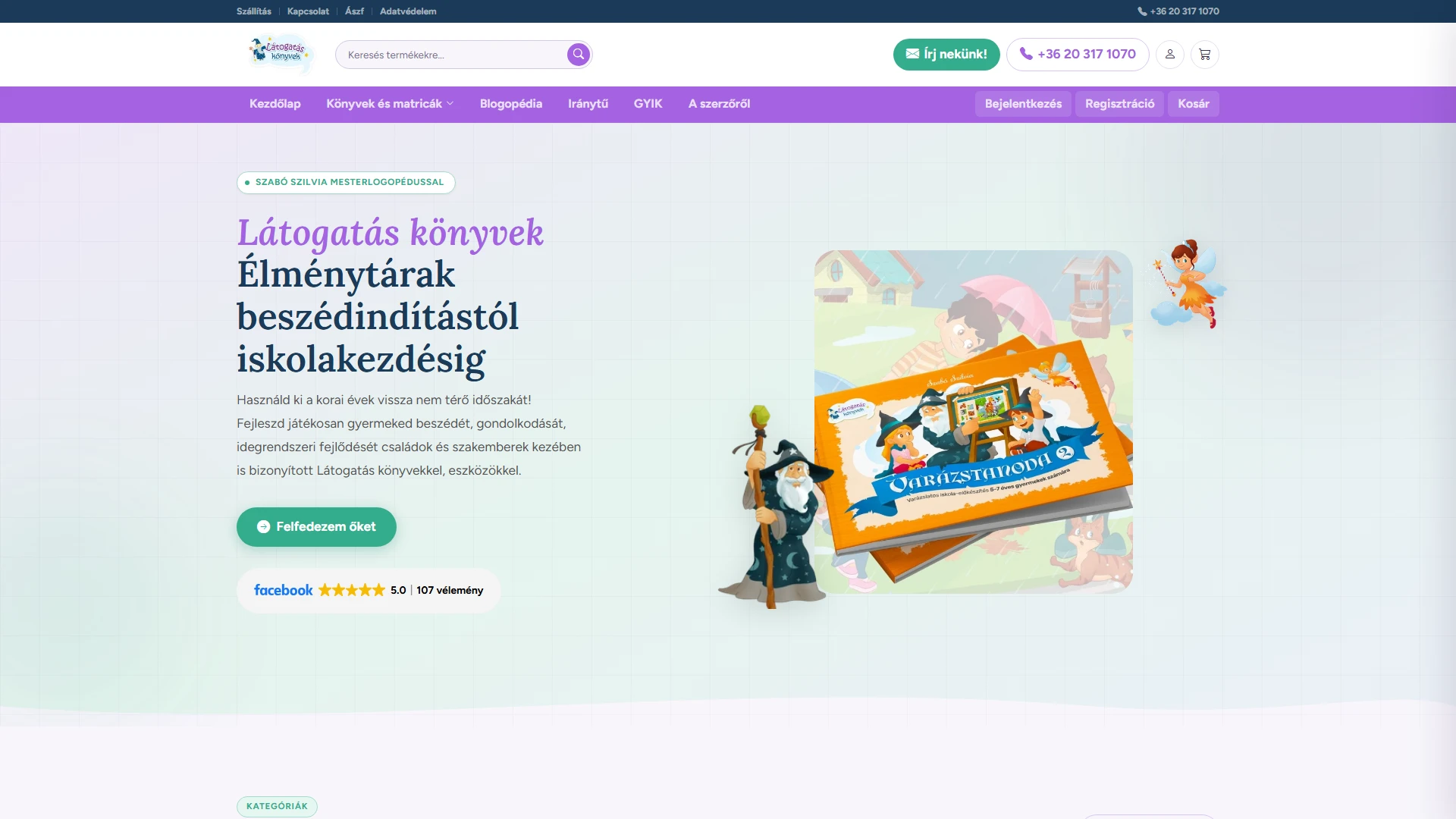 LátogatásKönyvek weboldala