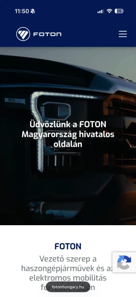 FOTON Magyarország mobil