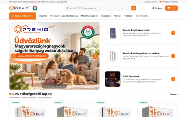 Premiowebshop.hu desktop
