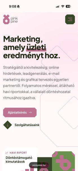 PinkPine mobil